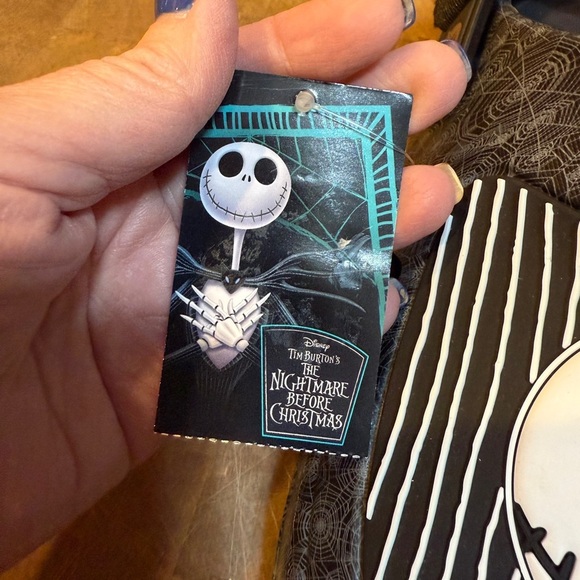 Disney Nightmare Before Christmas Clogs Sandals NEW Sz 12 Euro 45 black & white - Picture 14 of 16